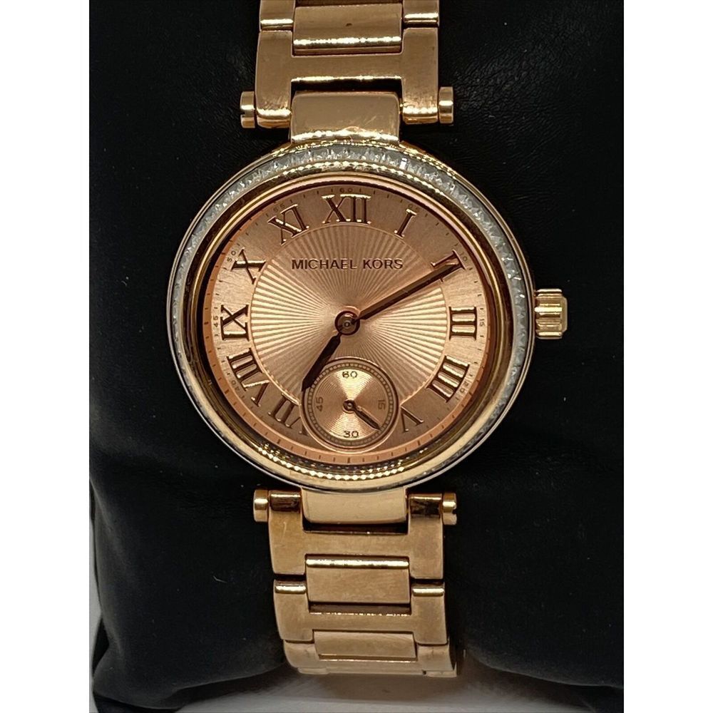 Michael Kors MK5971 Women's Stainless Steel Analog Dial Quartz Wrist Watch JK363 - Picture 2 of 12